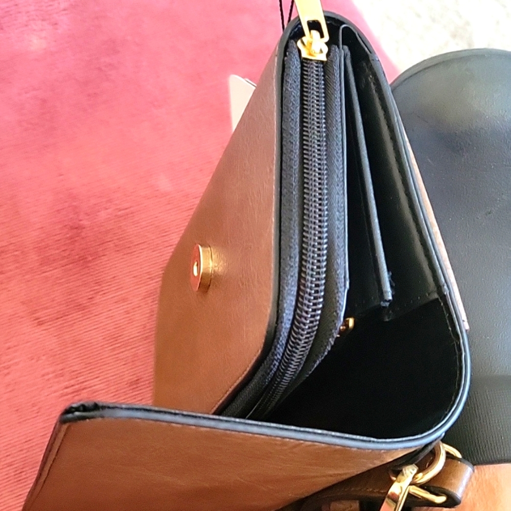 Brown Tech Window Crossbody Bag - image 3